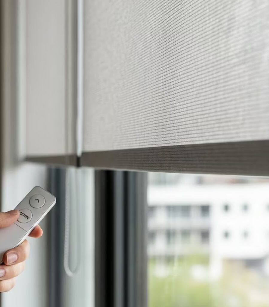motorized blinds for villas UAE