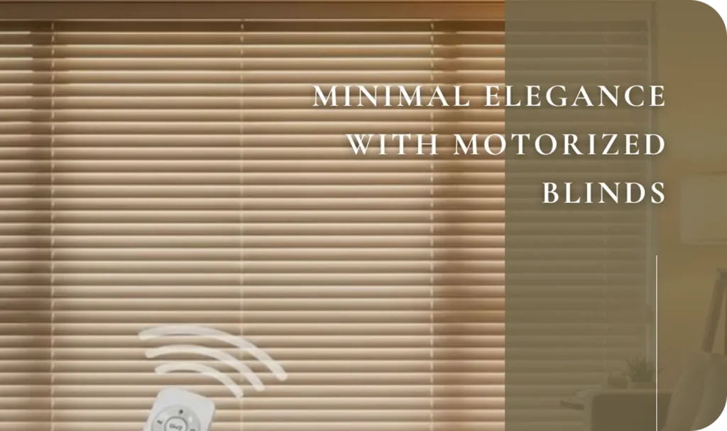 motorized window shades Dubai