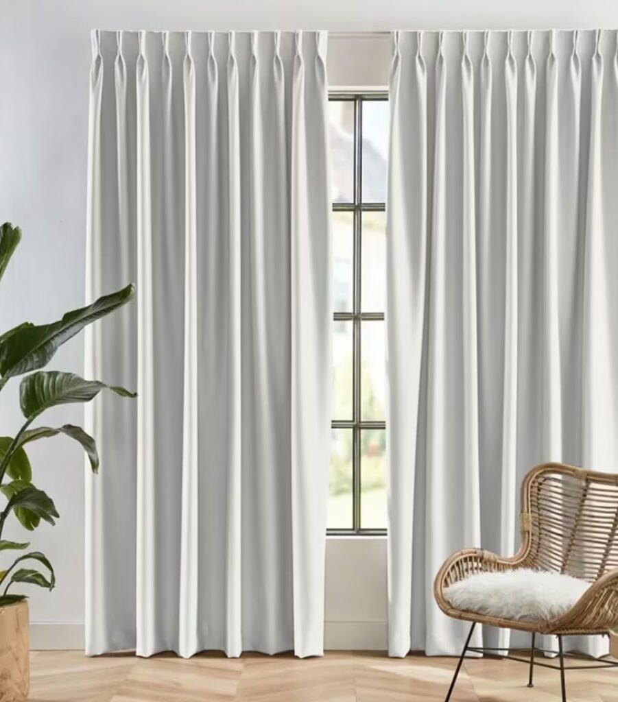pinch pleat curtain installation Dubai