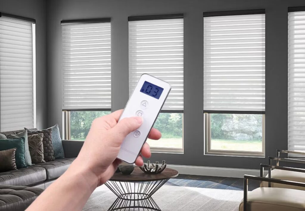 remote controlled blinds Dubai