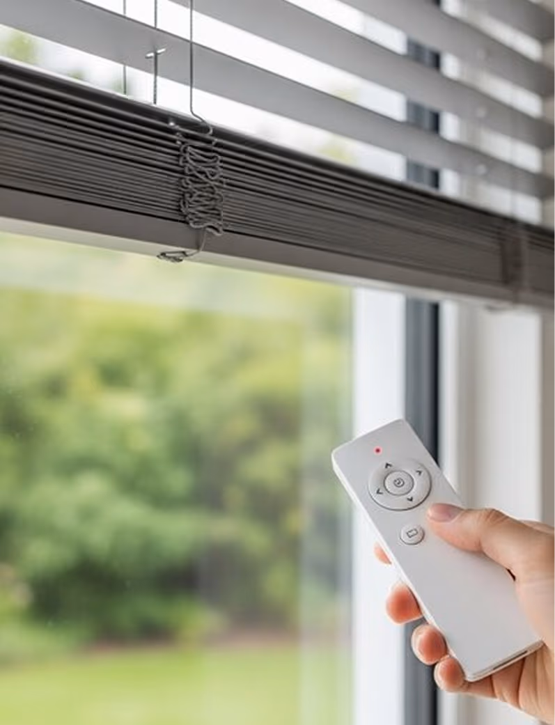wireless motorized blinds Dubai