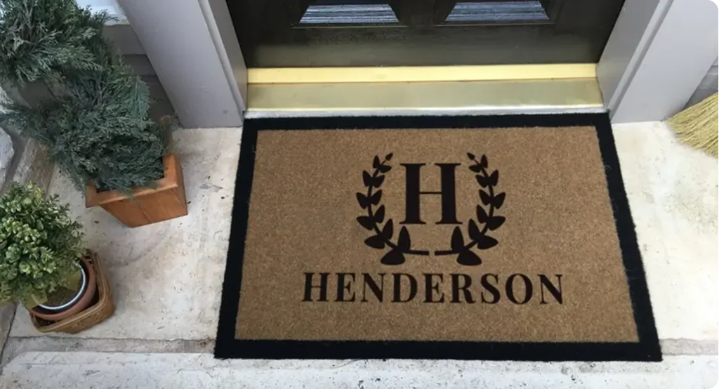 logo entrance mats Dubai
