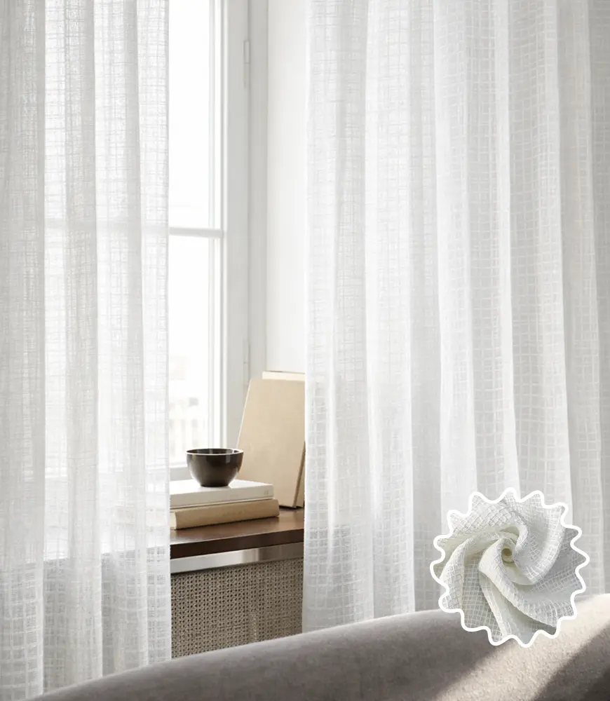 sheer curtains