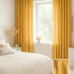 bedroom curtains