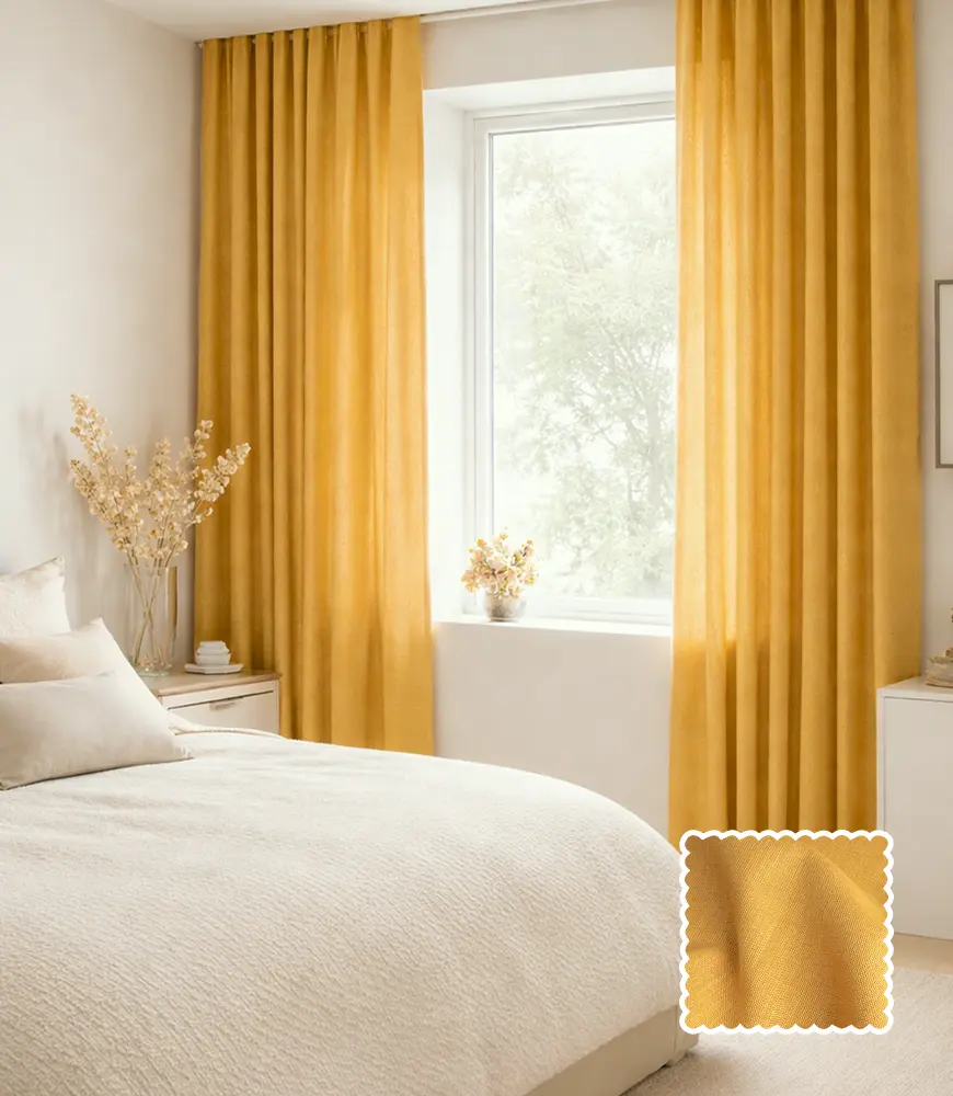 bedroom curtains