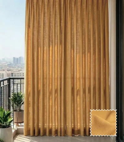 balcony curtains