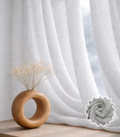 sheer curtains