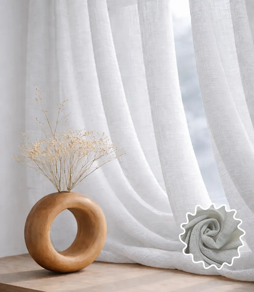 sheer curtains
