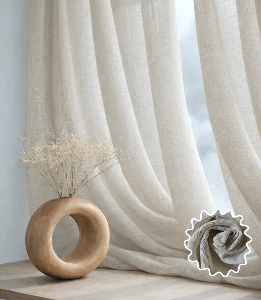 sheer curtains