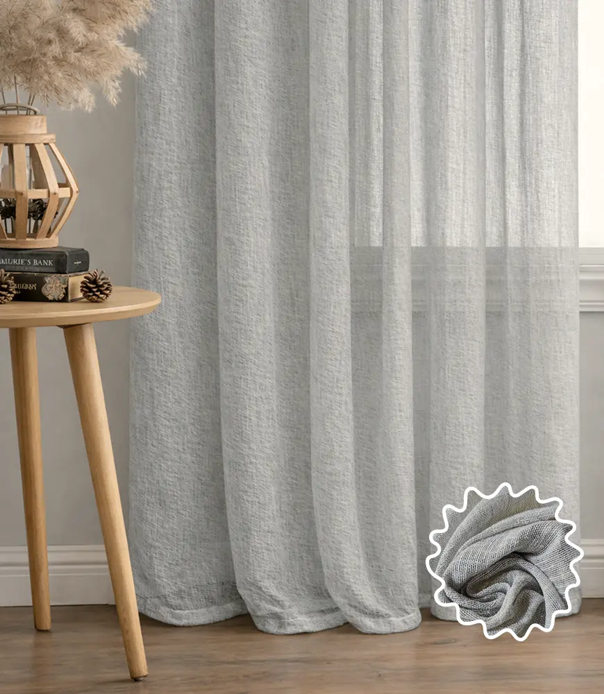sheer curtains