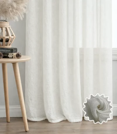 sheer curtains