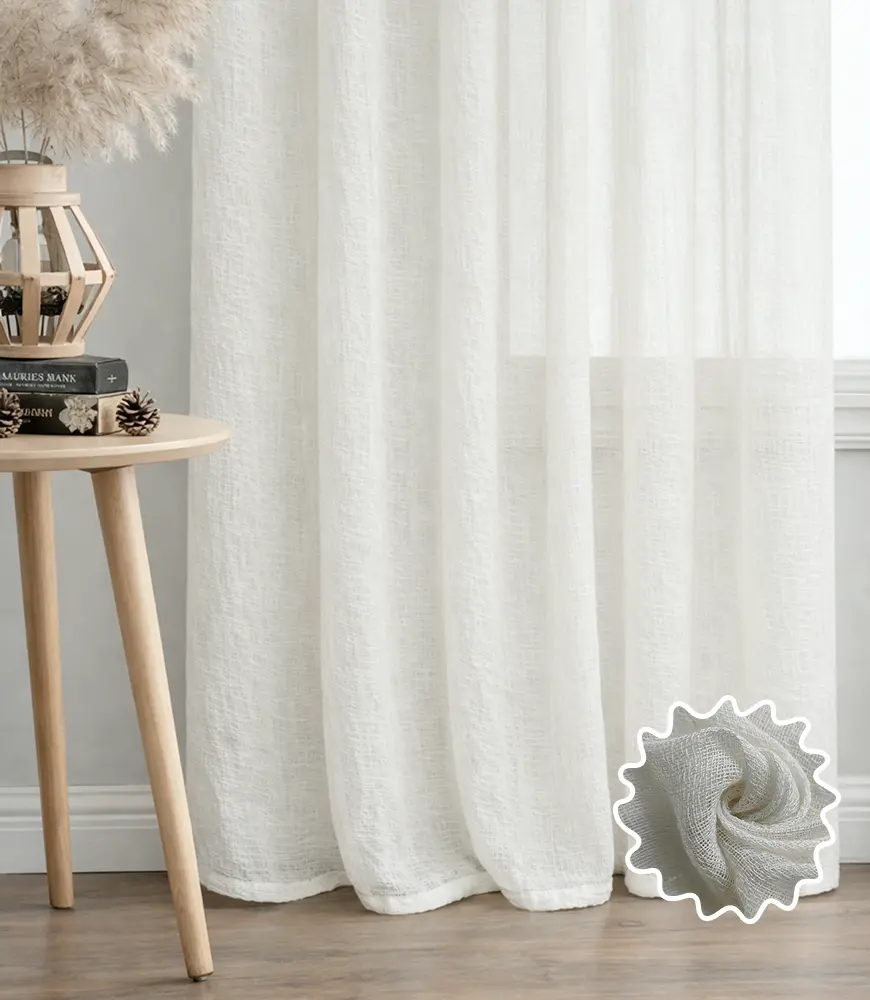 sheer curtains