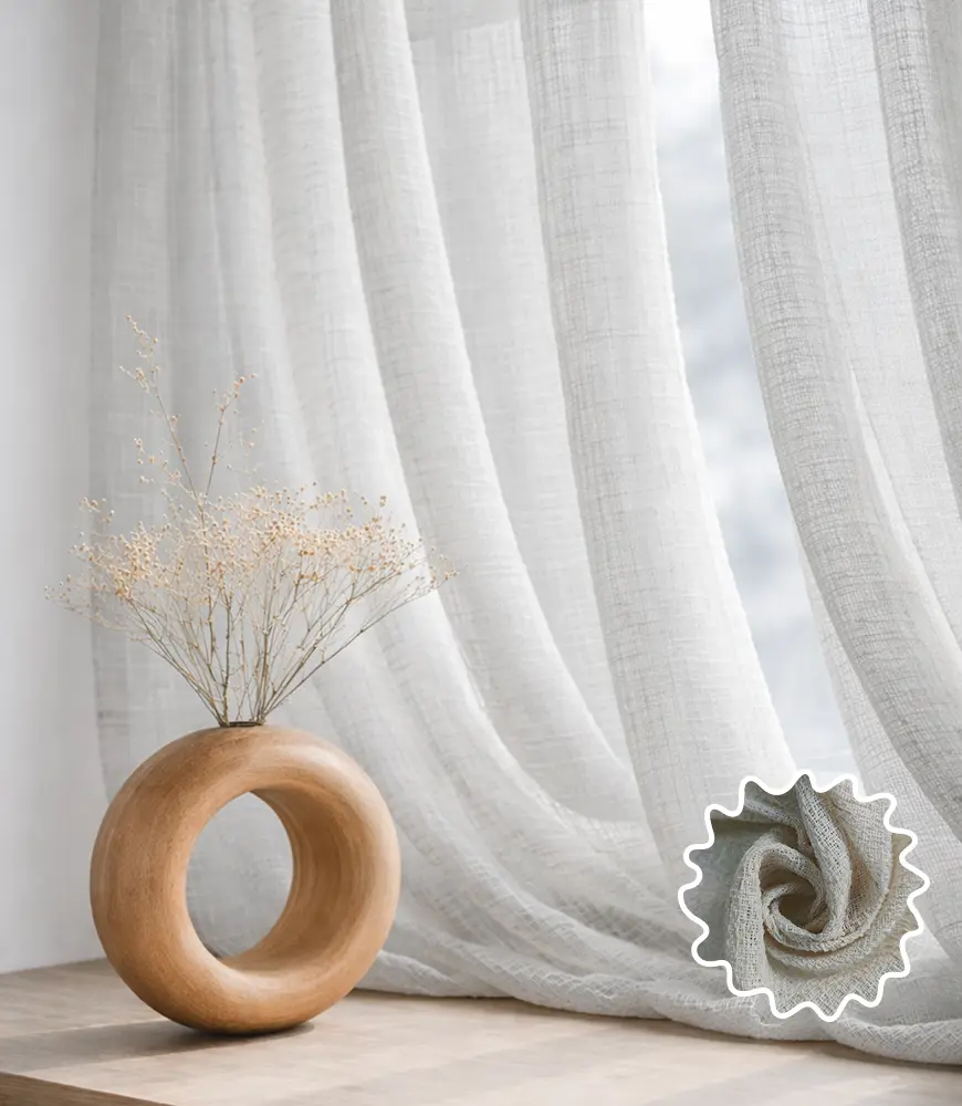sheer curtains