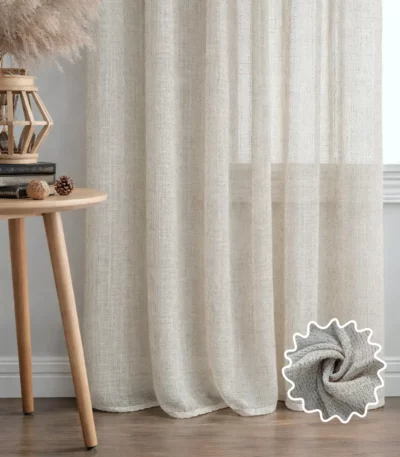 sheer curtains