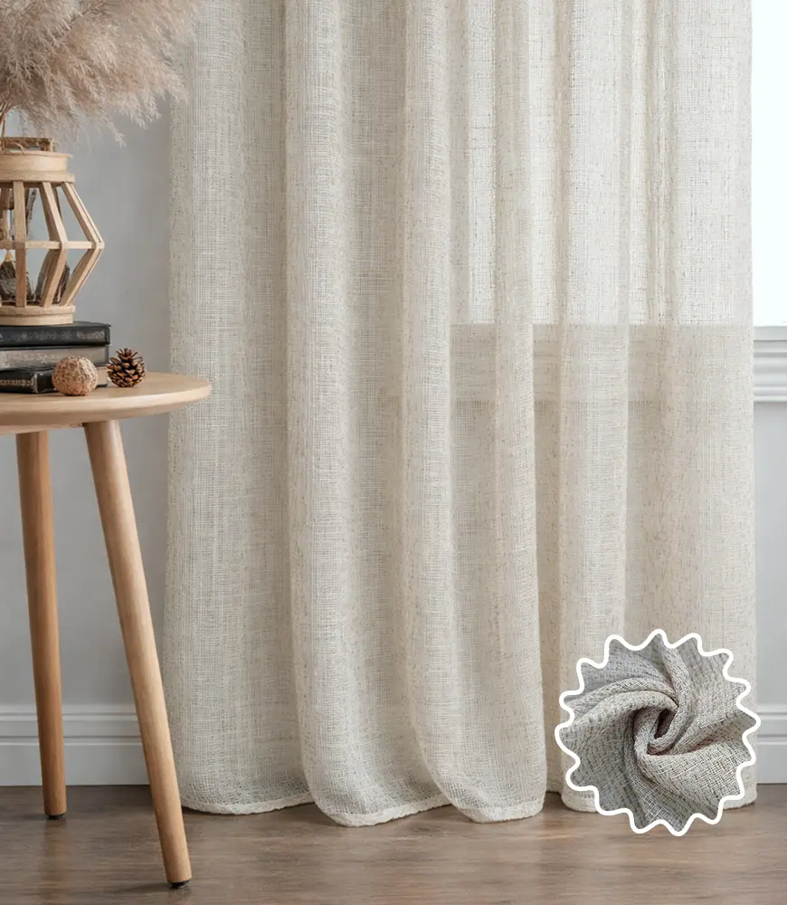 sheer curtains