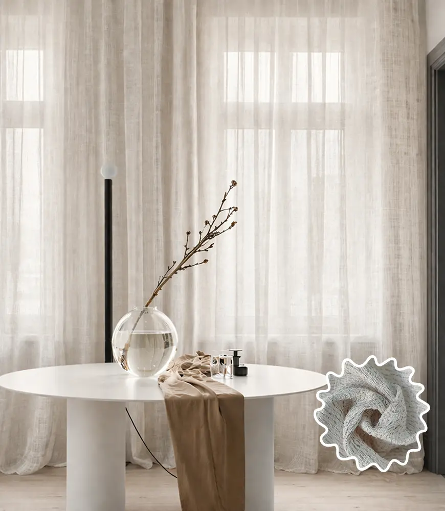 sheer curtains