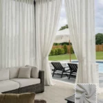 balcony curtains