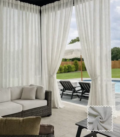balcony curtains