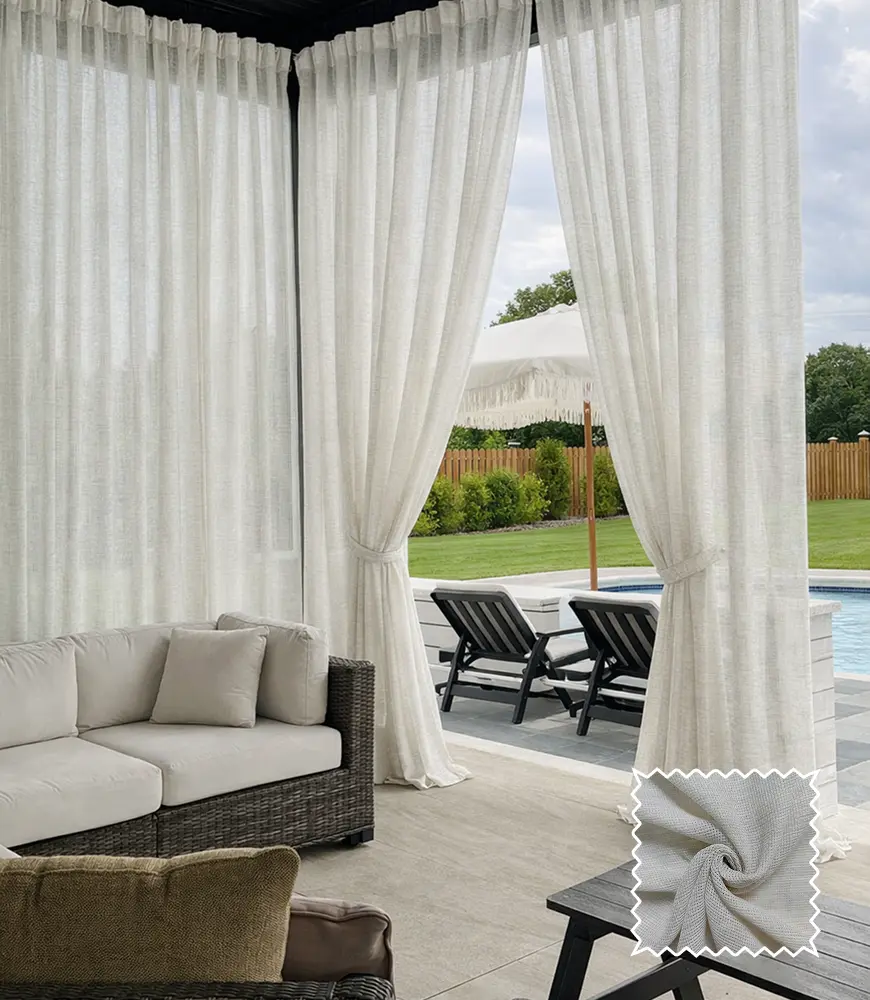 balcony curtains