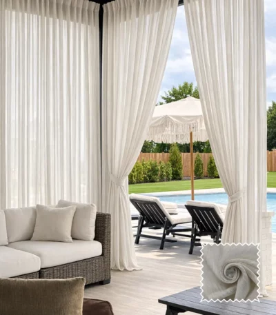 balcony curtains