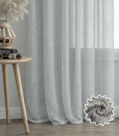 sheer curtains
