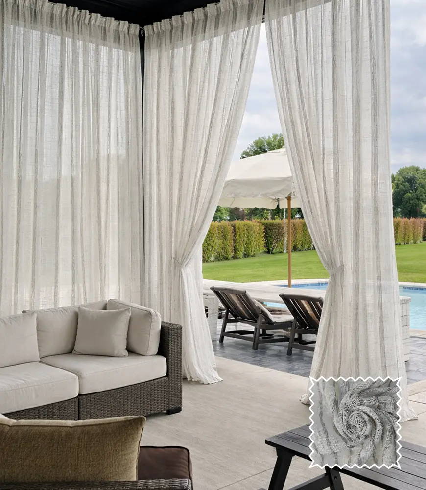 balcony curtains