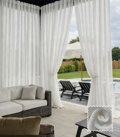 balcony curtains