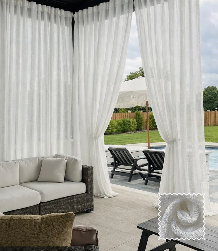 balcony curtains