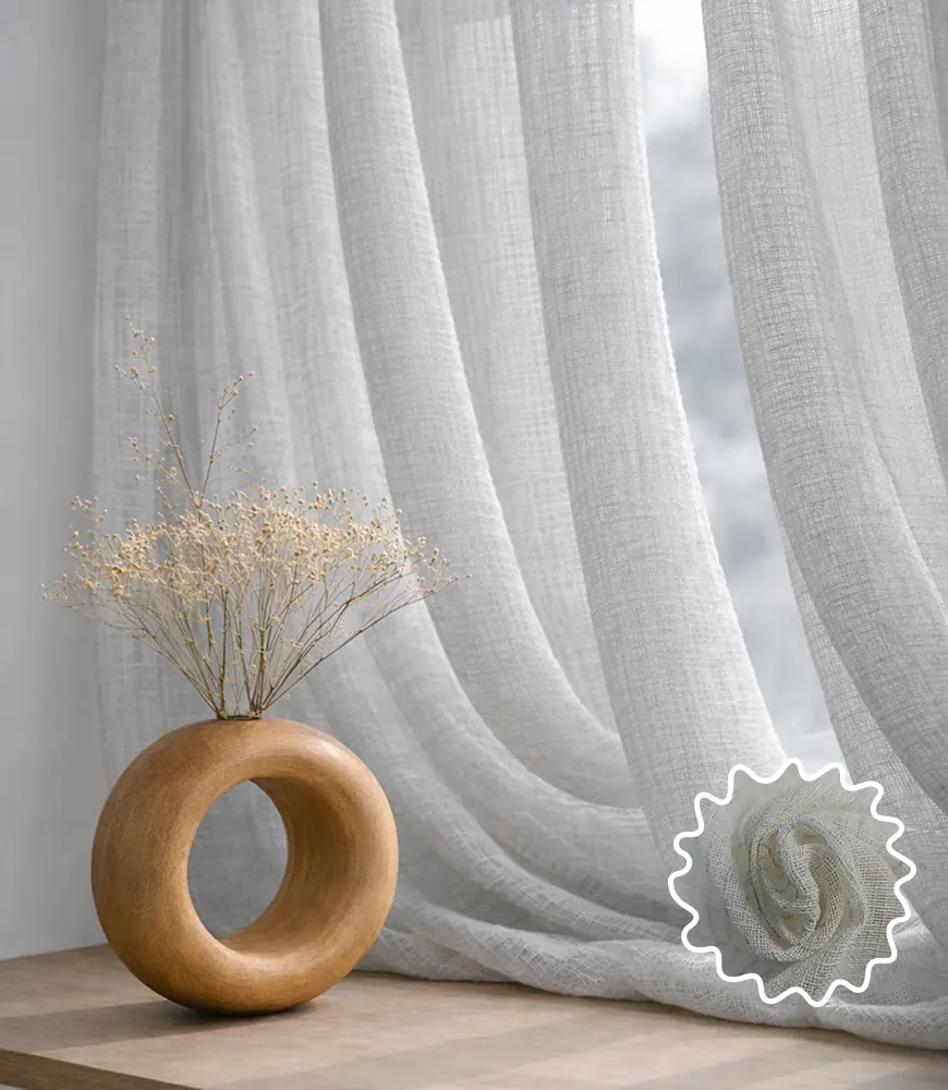 sheer curtains