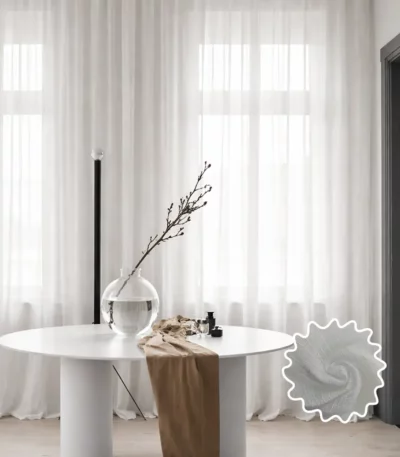sheer curtains