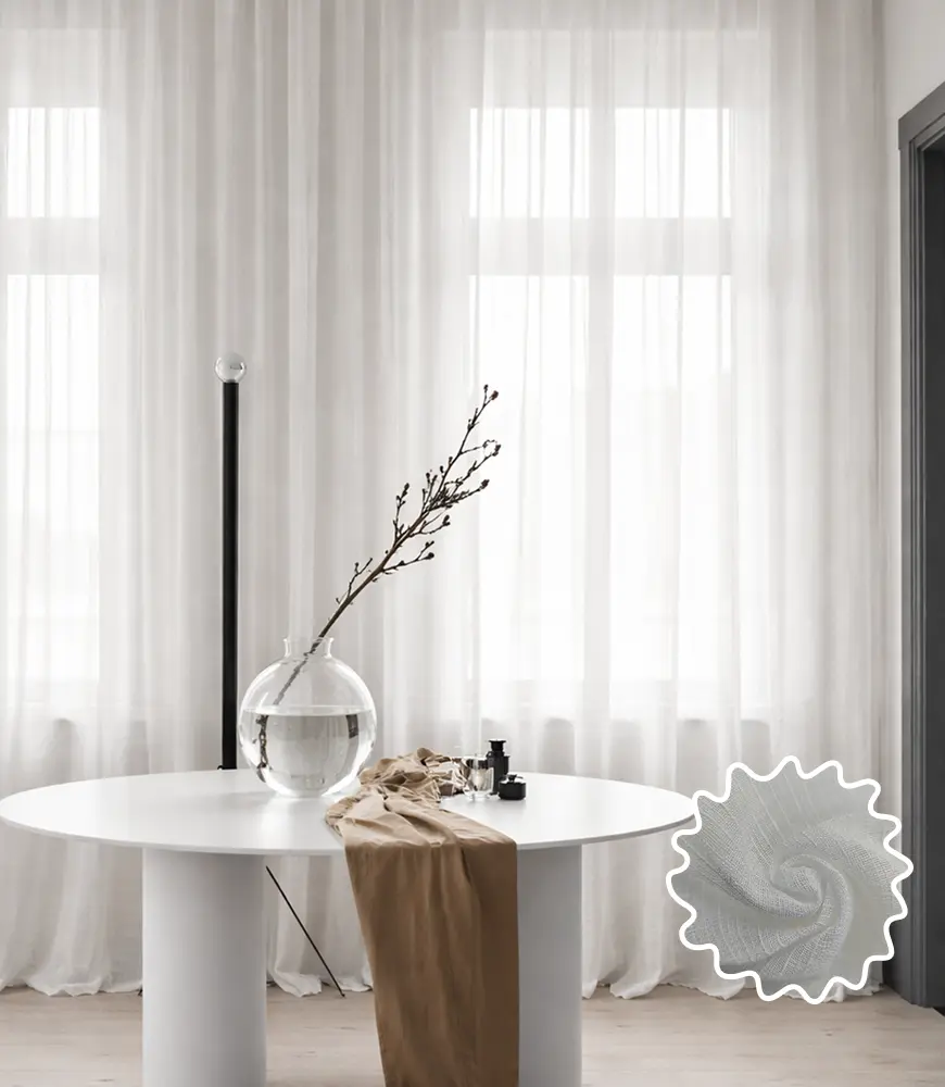 sheer curtains