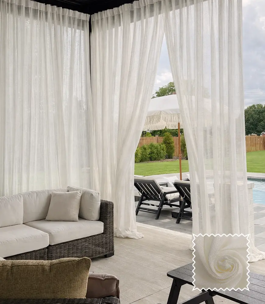 balcony curtains