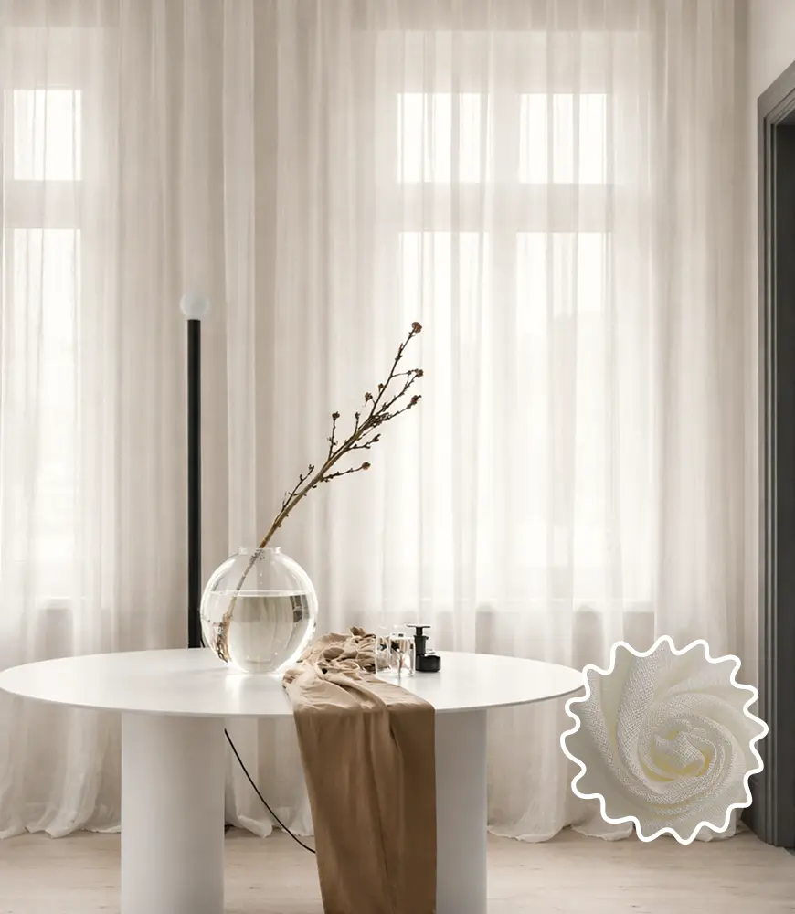 sheer curtains