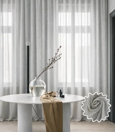 sheer curtains