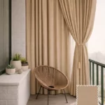 balcony curtains