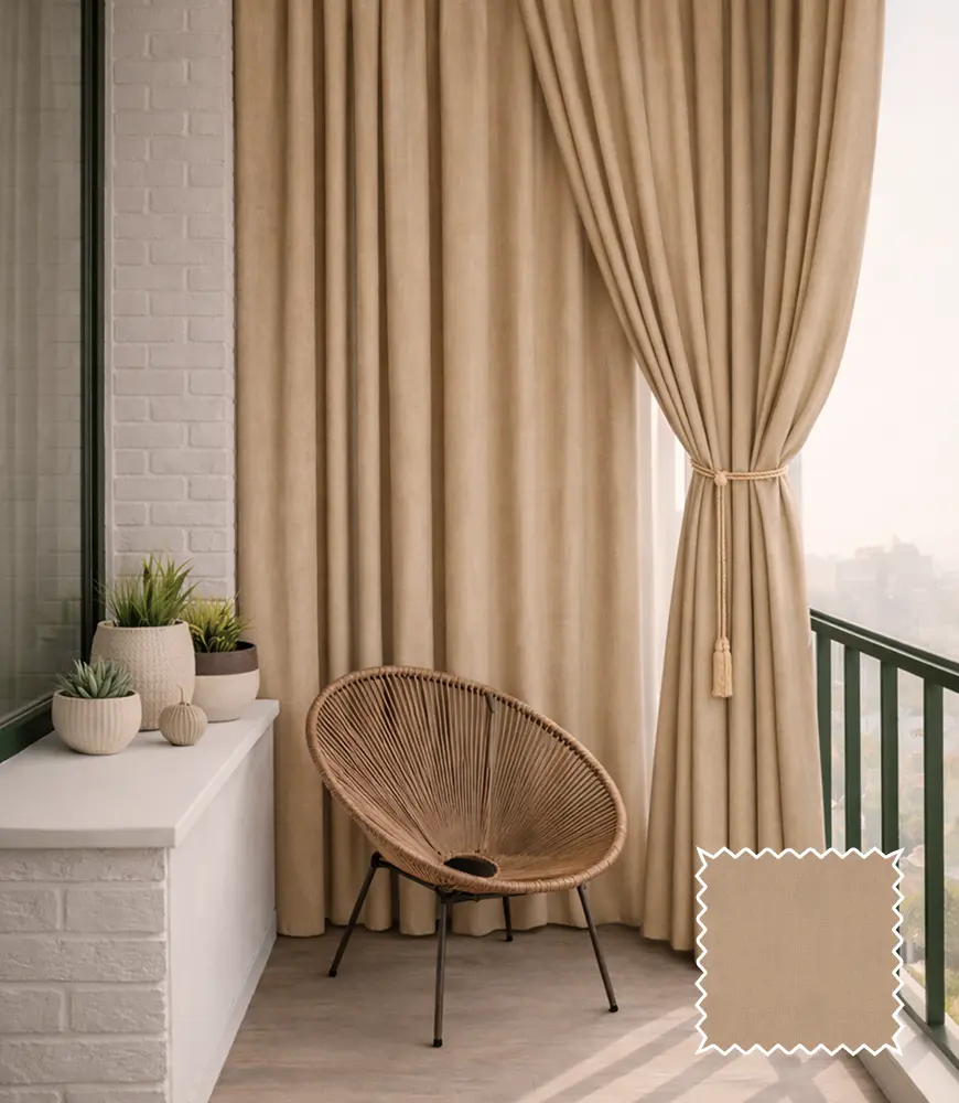 balcony curtains