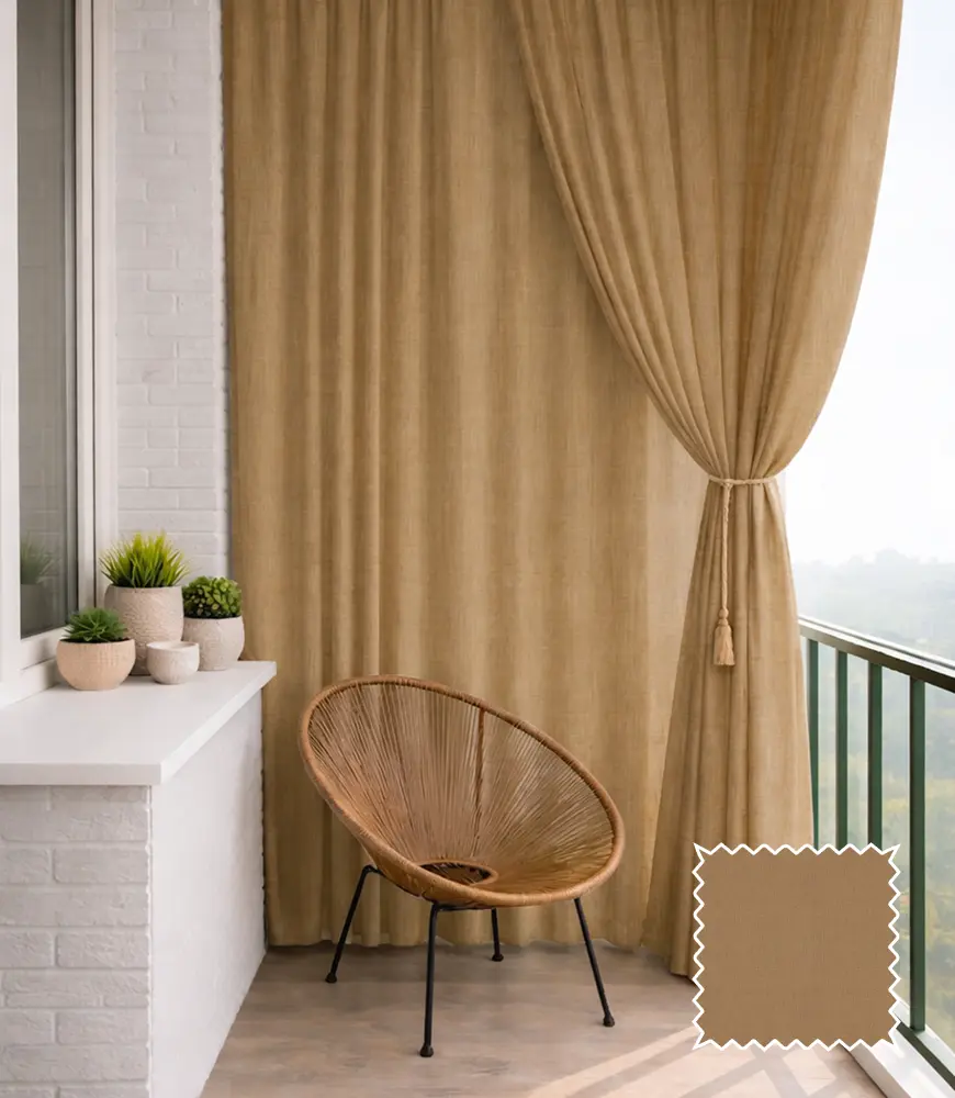balcony curtains