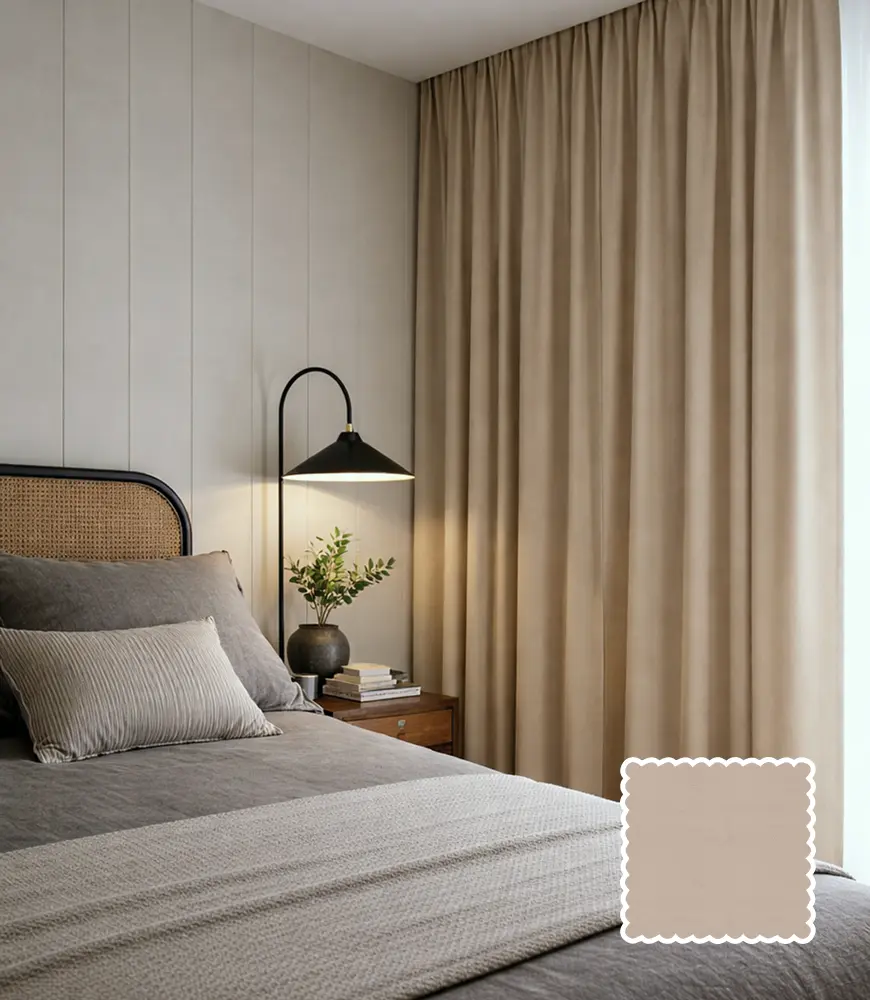 bedroom curtains