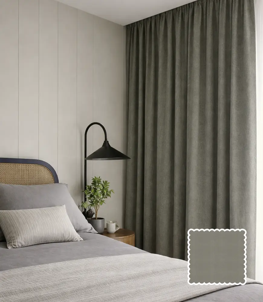 bedroom curtains