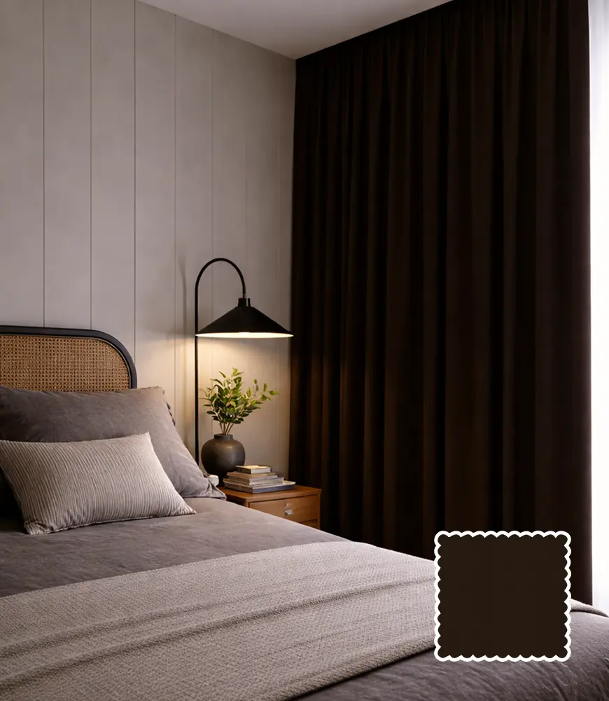 bedroom curtains