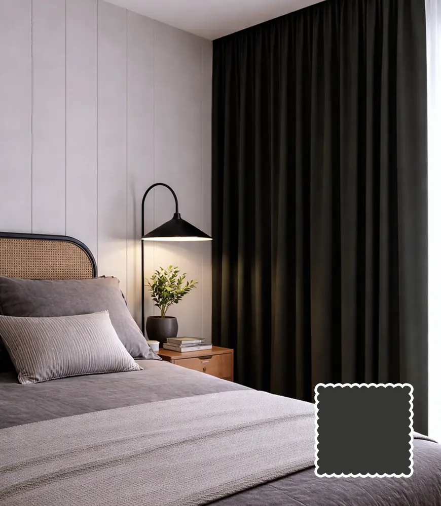 bedroom curtains