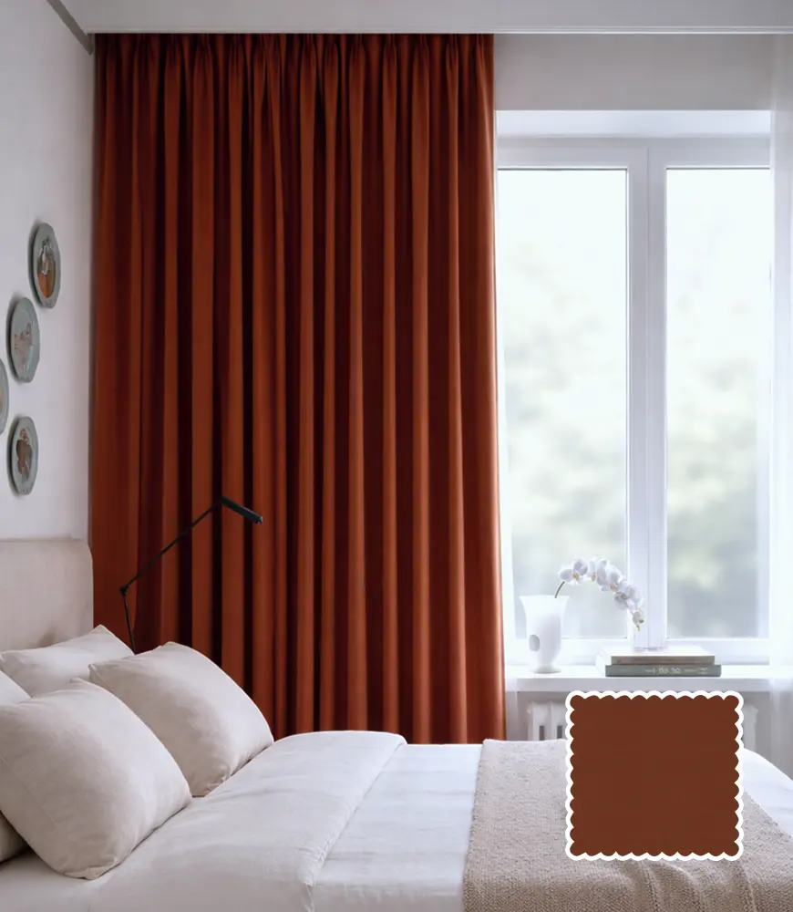 bedroom curtains