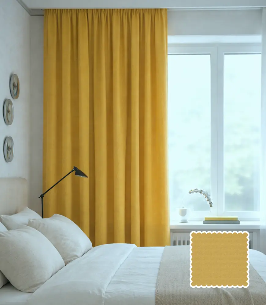 bedroom curtains