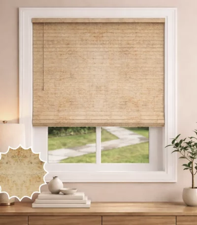 wooden blinds