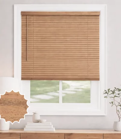 wooden blinds