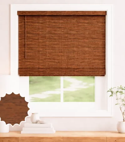 wooden blinds