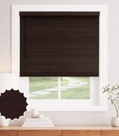 wooden blinds