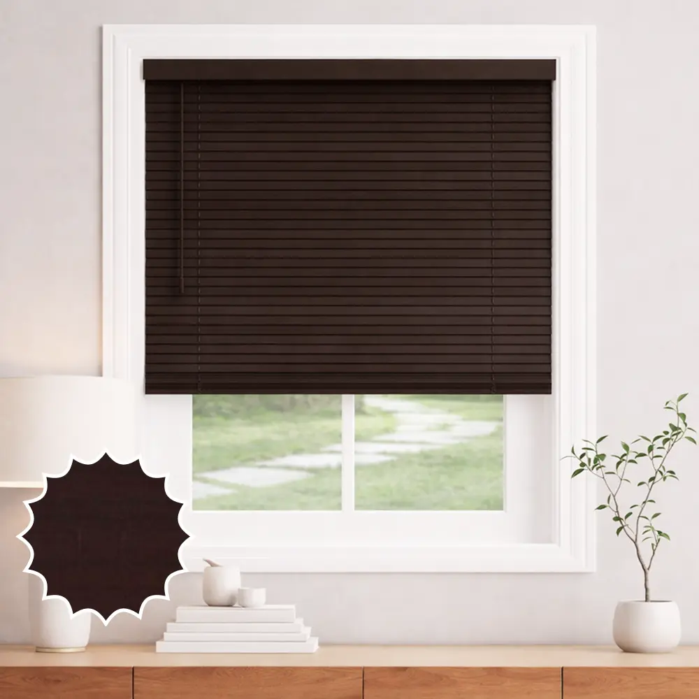 wooden blinds