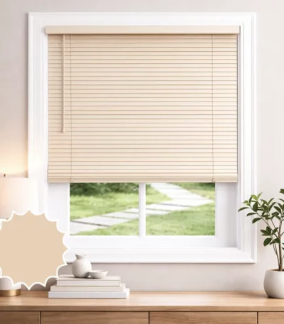wooden blinds