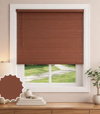 wooden blinds